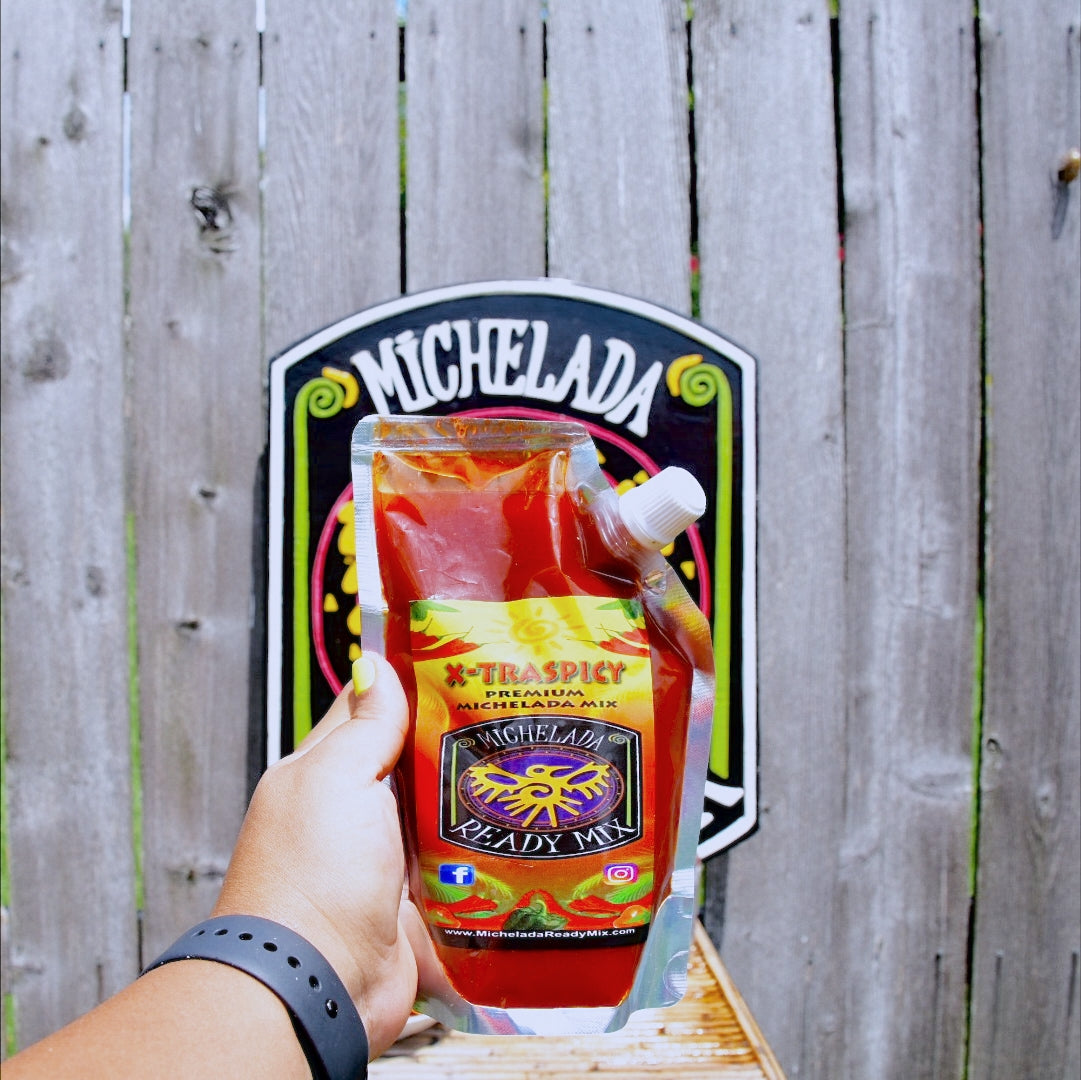 700ml flavor spicy michelada plastic wrapped